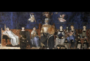 Palazzo Pubblico - Ruler with the Personifications of Virtues