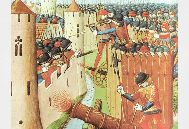 The siege of Orléans